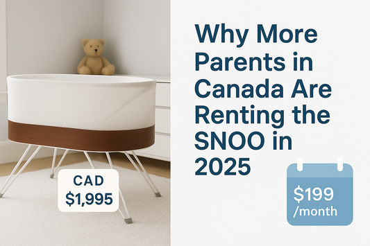 Why More Parents in Canada Are Renting the SNOO in 2025