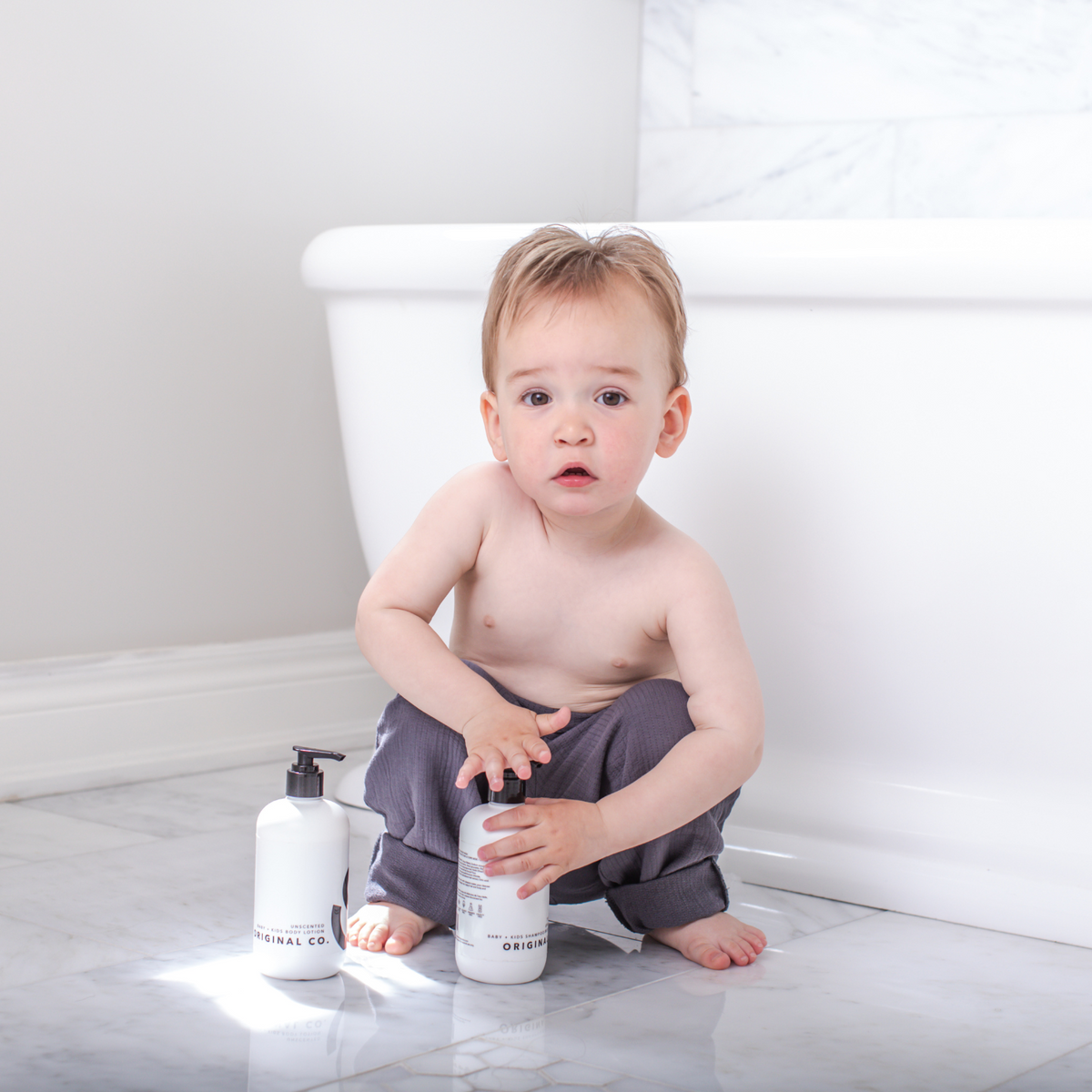 The Original Co. Baby & Kids Shampoo, Body Wash + Lotion Duo